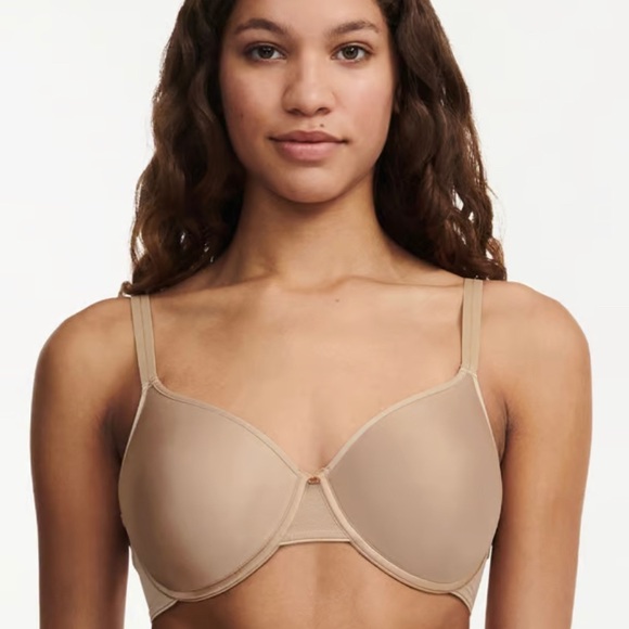 Chantelle C Essential Full Coverage T-Shirt Bra 38D /nude sand 38160 - Picture 1 of 4